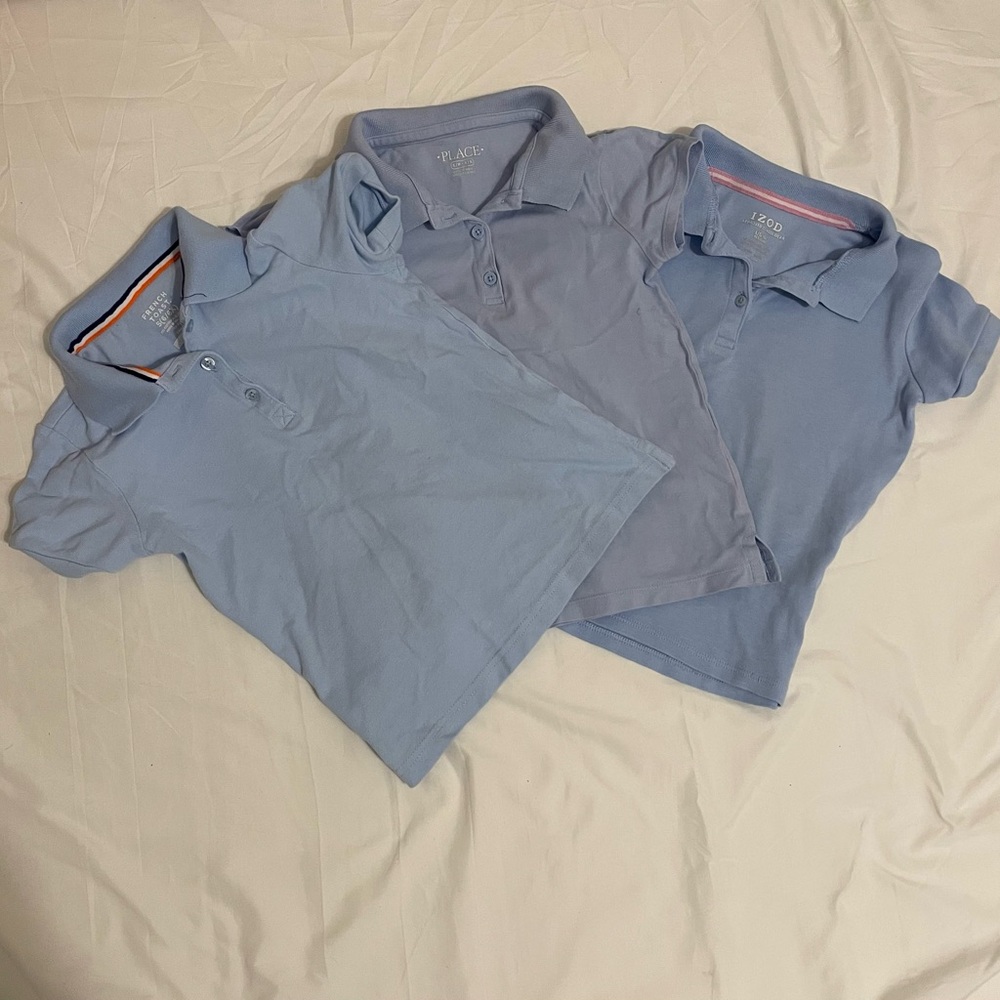 Girls size 6 collared tshirt